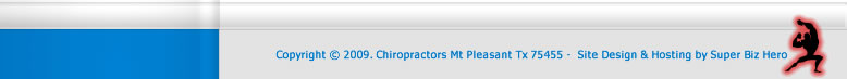 east texas chiropractors mt pleasant web design hosting marketing